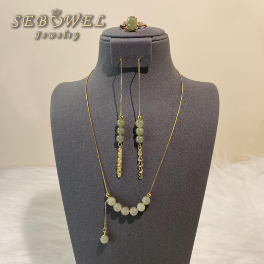 【SWJ05】SEBOWEL ‘Greenery ’ Jewelry Set