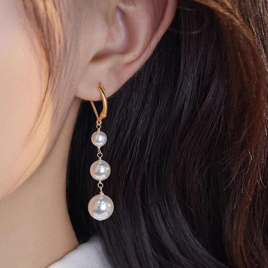 【SWJ053】SEBOWEL 'SML' Elegant Long Earrings