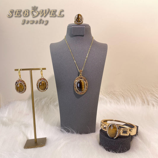 【SWJ020】SEBOWEL ‘The Stone Of Courage’ Jewelry Set